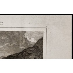 Gravure de 1842 - Le Loch Lomond - 3