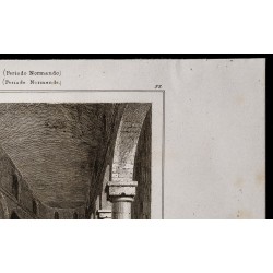 Gravure de 1842 - Chapelle de la Tour Blanche - 3