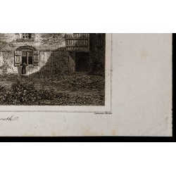 Gravure de 1842 - Porte du Sud - Yarmouth - 5
