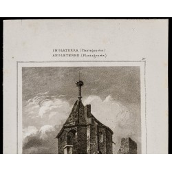 Gravure de 1842 - Tour Nord Ouest - Yarmouth - 2