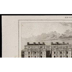 Gravure de 1842 - Hôpital de Greenwich - 2