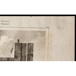 Gravure de 1842 - Château de Kenilworth - 3