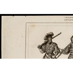 Gravure de 1842 - Costumes du XVIe siècle - 2