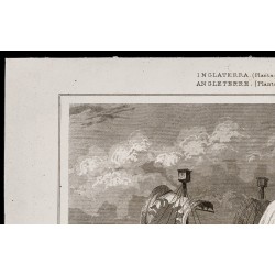 Gravure de 1842 - Vaisseaux du temps de Richard II - 2