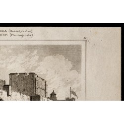 Gravure de 1842 - Château de Carlisle - 3