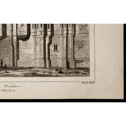 Gravure de 1842 - Château de Windsor - 5