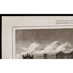 Gravure de 1842 - Palais Sommerset - Londres - 2