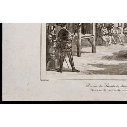 Gravure de 1842 - Procès de Lambert - Westminster - 4