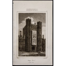 Gravure de 1842 - Collège Eton - 1