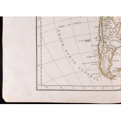 Gravure de 1830 - Carte de Amérique méridionale - 5