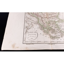 Gravure de 1830 - Turquie d'Europe - Grèce - 3