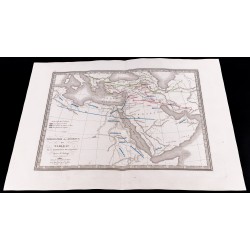 Gravure de 1841 - Géographie des Hébreux - 2