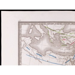 Gravure de 1841 - Géographie des Hébreux - 3