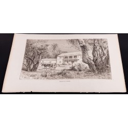 Gravure de 1880 - Hacienda de la Constancia - 2