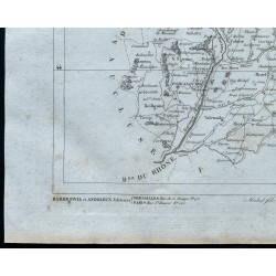 Gravure de 1830 - Carte ancienne des Alpes-de-Haute-Provence - 4