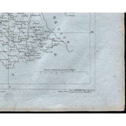 Gravure de 1830 - Carte ancienne des Alpes-de-Haute-Provence - 5