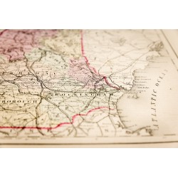 Gravure de 1857 - New Hampshire - Carte ancienne des USA - 5