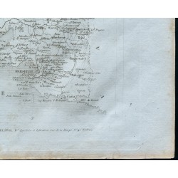 Gravure de 1830 - Carte ancienne des Bouches-du-Rhône - 5