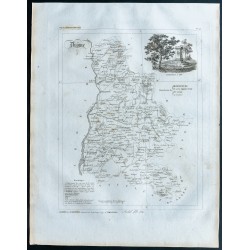 1830 - Carte ancienne de la...