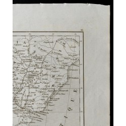 Gravure de 1836 - Carte ancienne de l'Amérique du sud - 3