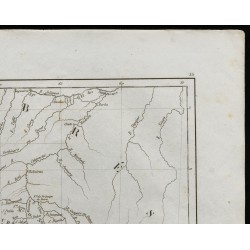 Gravure de 1836 - Carte ancienne du Pérou et Bolivie - 3