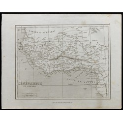 1836 - Carte ancienne de la...