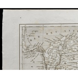 Gravure de 1836 - Carte ancienne de la Colombie - 2