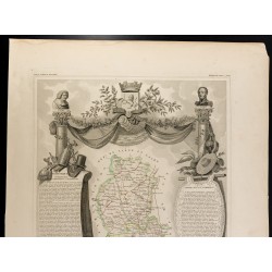 Gravure de 1854 - Département du Rhône - 2