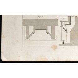 Gravure de 1852 - Chauffage - Cheminées - Physique - 4