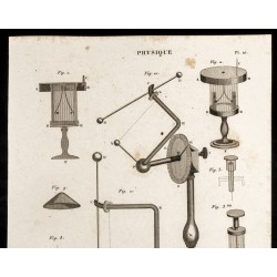 Gravure de 1852 - Électricité - Physique - 2