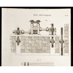 Gravure de 1852 - Monnaies - Numismatique - Arts mécaniques - 2