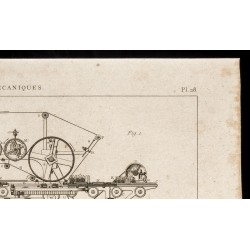 Gravure de 1852 - Imprimerie - Arts mécaniques - 3