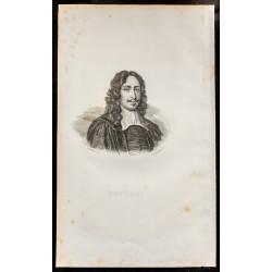 Gravure de 1835 - Portrait de Rotrou - 1