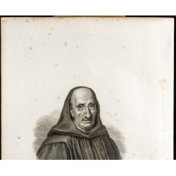 Gravure de 1835 - Portrait de Don Brial - 2