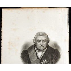 Gravure de 1835 - Portrait de Joseph Banks - 2
