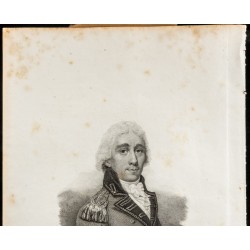 Gravure de 1835 - Portrait du Comte de Boigne - 2