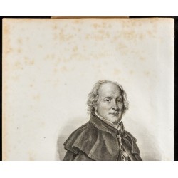 Gravure de 1835 - Portrait de Edme Champion - 2