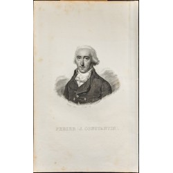 Gravure de 1834 - Portrait de Jacques-Constantin Périer - 1