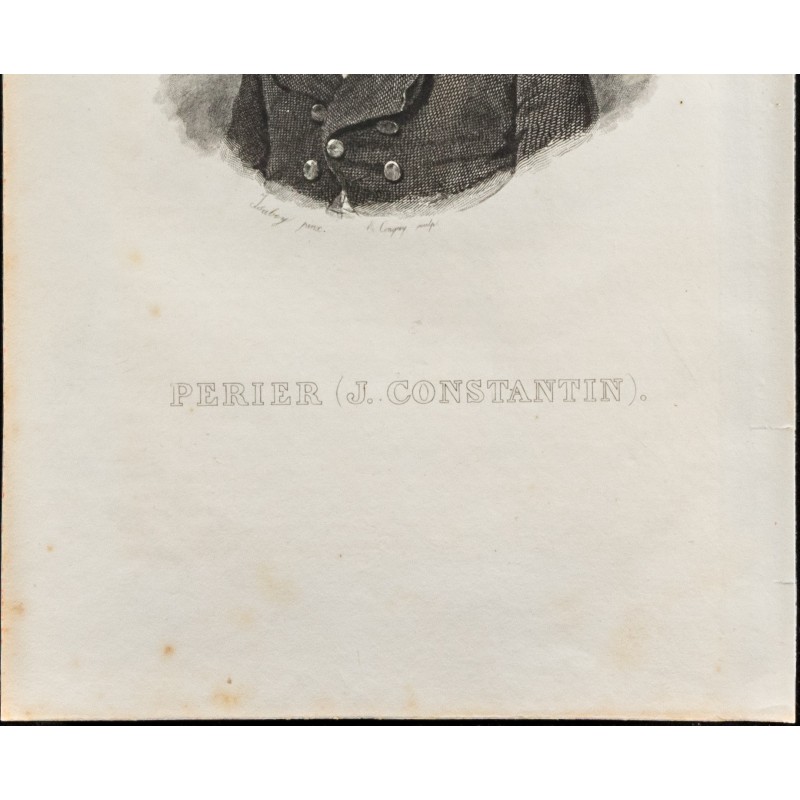 1834 Portrait de JacquesConstantin Périer