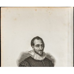 Gravure de 1834 - Portrait de Adam de Craponne - 2