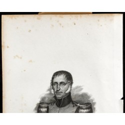 Gravure de 1834 - Portrait de Pierre-Thomas-Laurent Paillette - 2