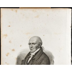 Gravure de 1834 - Portrait de Stephen Girard - 2