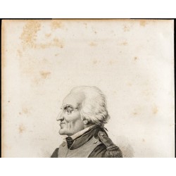 Gravure de 1838 - Portrait de La Tour d'Auvergne-Corret - 2