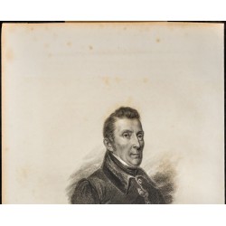 Gravure de 1838 - Portrait de Alexis Hallette - 2