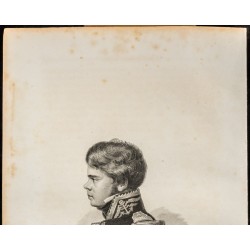 Gravure de 1838 - Portrait de Jules Blosseville - 2