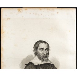 Gravure de 1838 - Portrait de Fabri de Peiresc - 2