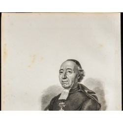 Gravure de 1838 - Portrait de Giuseppe Benedetto Cottolengo - 2