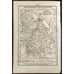1823 - Carte du département...