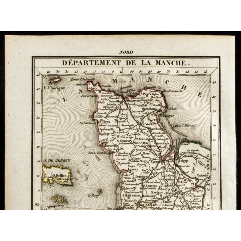 Carte postale ancienne de Saint-Lô (50000) - Saint-Lô - Vue Générale