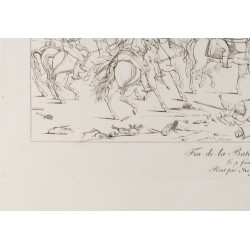 Gravure de 1876 - Fin de la Bataille d’Austerlitz - 5